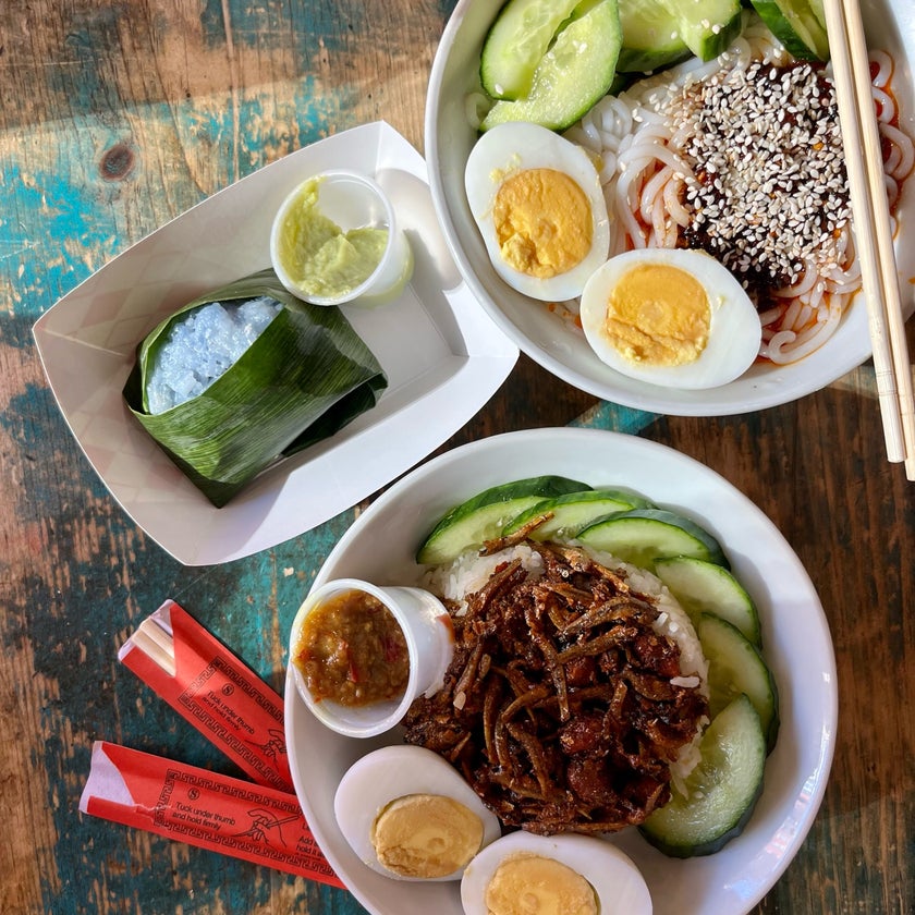 Kopitiam - Café,Malay Restaurant - staff,coffee,breakfast food,lunch,clean,tea,dinner,chicken wings,great value,cute,cocoa,omelettes,nasi lemak,pan mee,anchovies,kaya toast,good for singles,pandan leaves