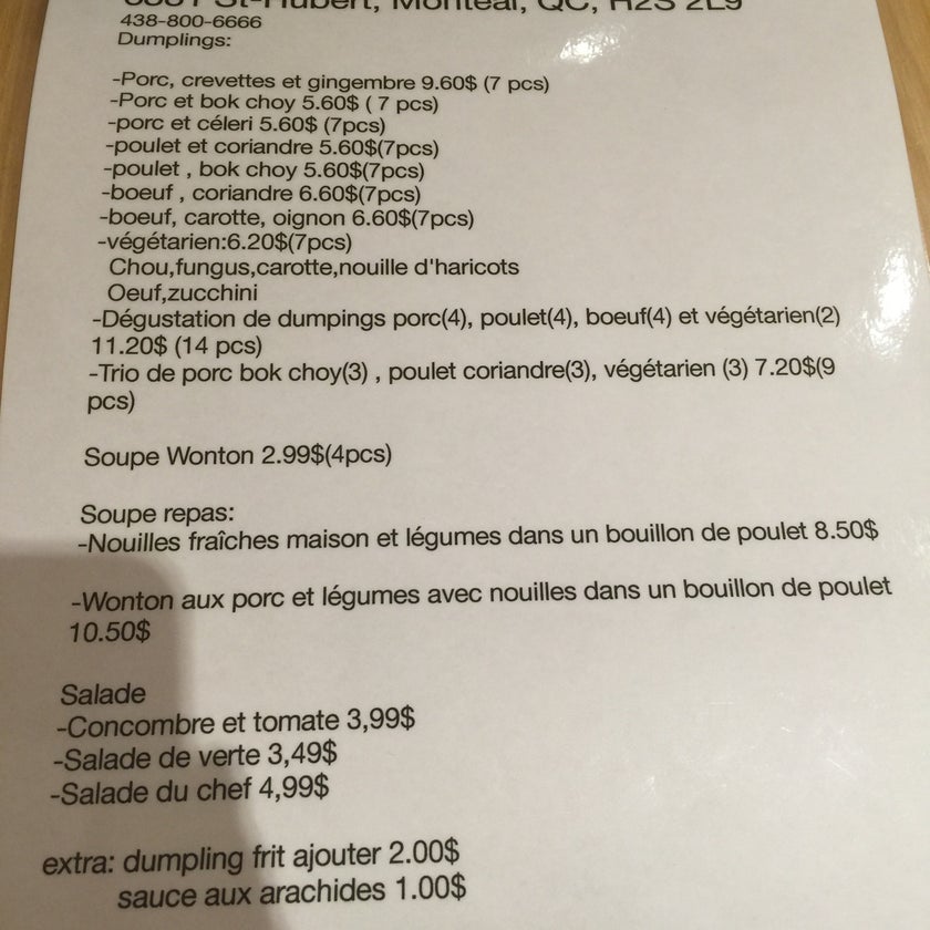 La Maison de Mademoiselle Dumpling - Cantonese Restaurant - restaurants,bar,healthy food,crowded,good for dates,seaweed salad