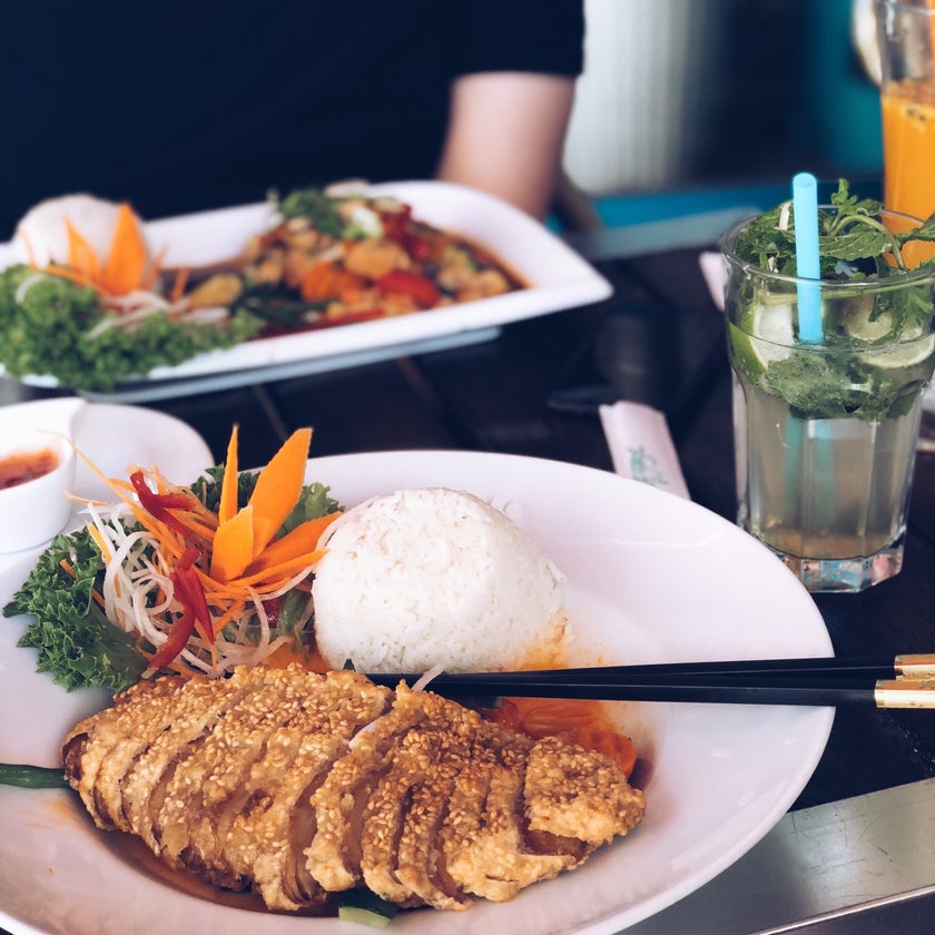 Savory Chay - Cafe, Coffee, and Tea House,Asian Restaurant,Vegan and Vegetarian Restaurant - friendly staff,lunch menu
