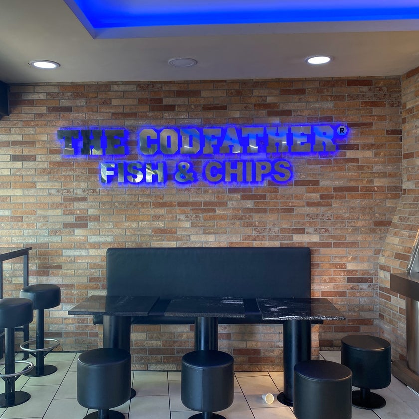 The Codfather - Fish and Chips Shop,Fast Food Restaurant - friendly staff,clean,fish and chips