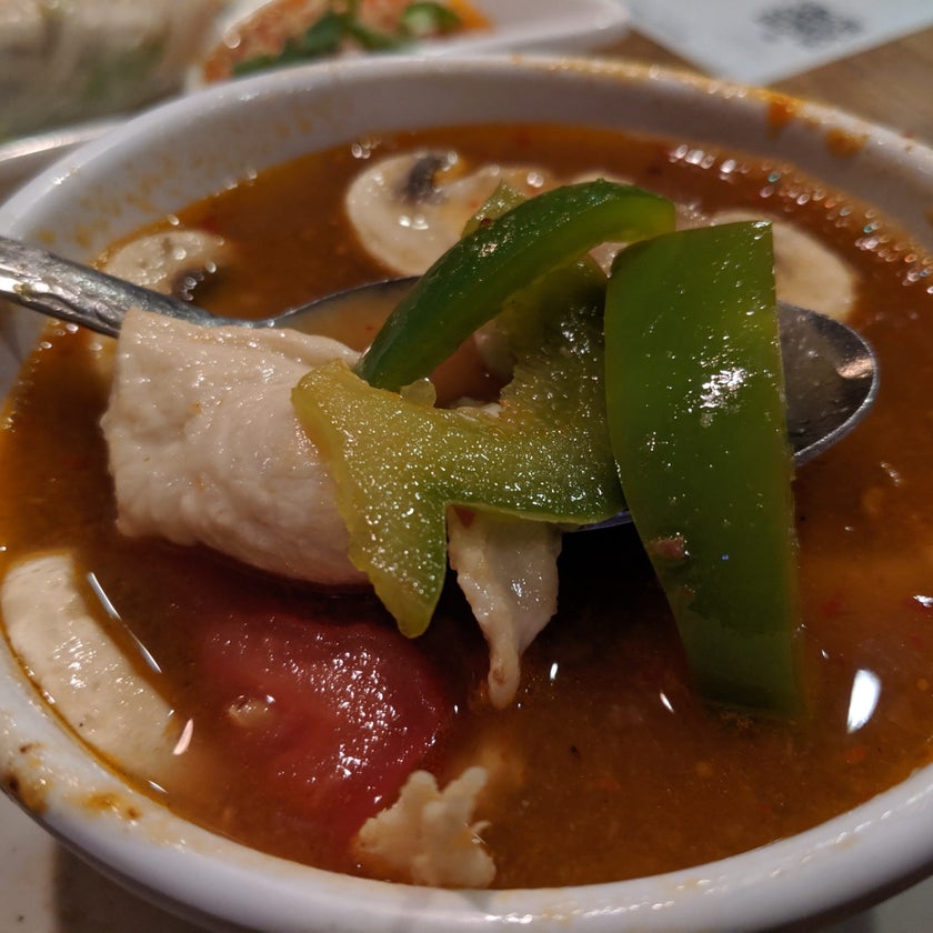 Bai MAI Thai - Thai Restaurant - lunch,healthy food,parking,dinner,quiet,good for a late night,takeout,good for a quick meal,massaman curry,fresh rolls,chili paste,basil fried rice,thai chili
