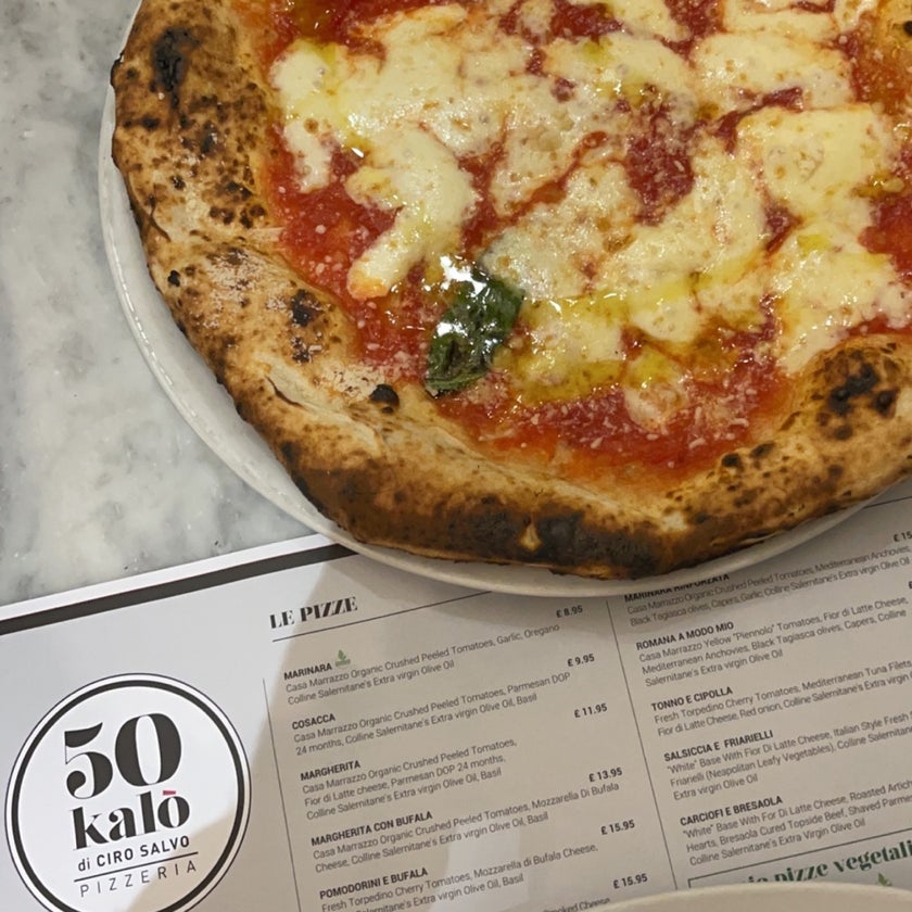50 Kalò di Ciro Salvo - Pizzeria,Italian Restaurant - pizza,well,town,tomato sauce,chewy crust,trafalgar square