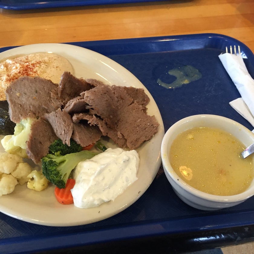 Tino's Greek Cafe - Greek Restaurant,Mediterranean Restaurant - chicken,salads,lunch,healthy food,chocolate,parking,dinner,great value,gyros,good for a quick meal