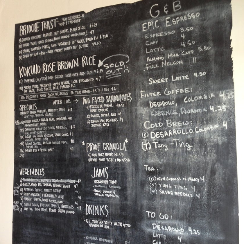 Sqirl - Bakery,New American Restaurant,New American,Salad - restaurants,bar,coffee,good service,breakfast food,fruit,sandwiches,well,lunch,healthy food,chocolate,good for working,cake,bread,city,espresso drinks,eggs,lines,farms,crowded,great value,bacon,homemade food,sausage,pancakes,toast,chefs,lakes,coconut,trendy,vanilla,crispy food,ham,biscuits,sodas,gluten-free food,pudding,jams,blueberries,almonds,gravy,pesto,hipster,scones,matcha,horchata,hazelnut,hash,dog-friendly,kale,ricotta cheese,eateries,rice bowls,granola,sea salt,arugula,disco,polenta,limeades,radishes,frittatas,tartines,unique items,tomatillo,Meyer lemon,good for singles,turmeric tonic