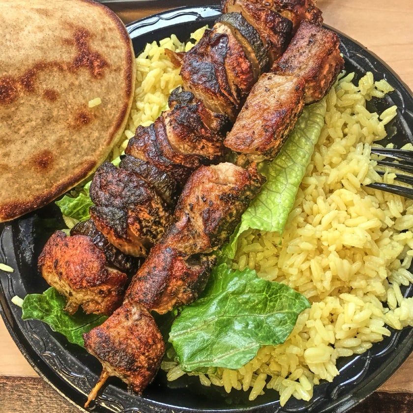 Greek Souvlaki - Fast Food Restaurant,Greek Restaurant,Mediterranean Restaurant - good service,cheese,lunch,town,rice,parking,french fries,dinner,great value,milkshakes,Greek food,lakes,iced tea,gyros,white sauce