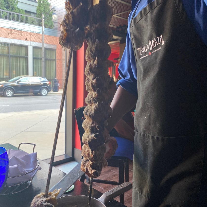 Texas de Brazil - Birmingham - Brazilian Restaurant,Steakhouse - restaurants,bar,meats,desserts,healthy food,parking,dinner,great value,sausage,takes reservations,cheesecake,trendy,good for dates,good for groups,good for special occasions