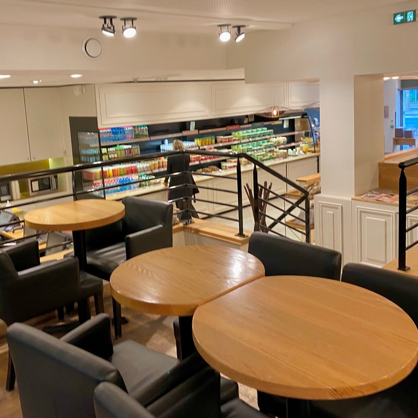 EXKi Kléber - Cafe, Coffee, and Tea House,Fast Food Restaurant,Vegan and Vegetarian Restaurant - restaurants,coffee,good service,lunch,healthy food,good for working,free Wifi,trendy,risotto,good for a quick meal,comfortable atmosphere