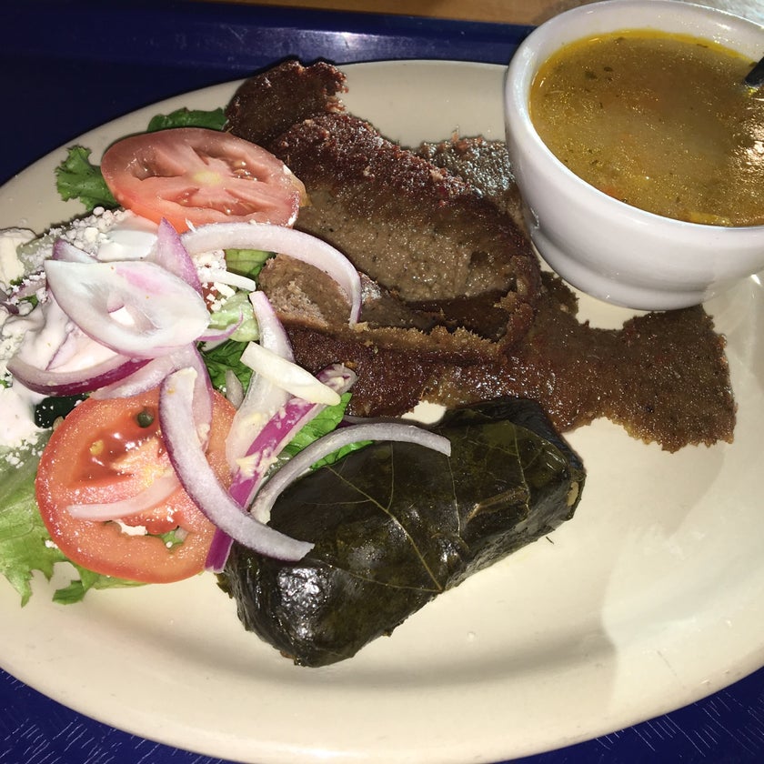 Tino's Greek Cafe - Greek Restaurant,Mediterranean Restaurant - chicken,salads,lunch,healthy food,chocolate,parking,dinner,great value,gyros,good for a quick meal