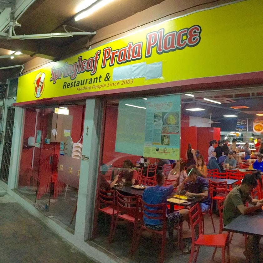 Springleaf Prata Place - South Indian Restaurant,Vegan and Vegetarian Restaurant - restaurants,bar,lunch,parking,dinner,good for groups,prata,good for singles