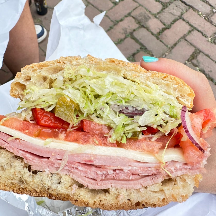 Stachowski Market & Deli - Deli,American Restaurant,Italian Restaurant,Butcher,Delis,Sandwiches - restaurants,sandwiches,lunch,clean,town,pastries,dinner,great value,market,sausage,snacks,dips,good for a quick meal,butcher shops,fresh produce,half-sour pickles