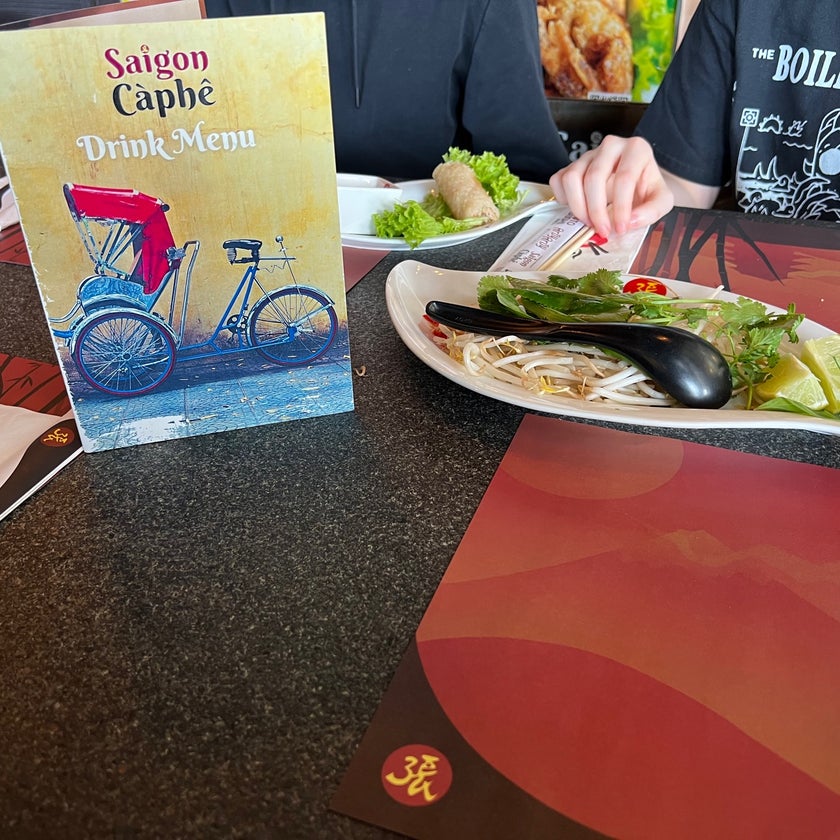 Saigon Caphe CS - Vietnamese Restaurant - wifi,rice,great value,duck,spacious,pho,red wine,polite service,Vietnamese iced coffee