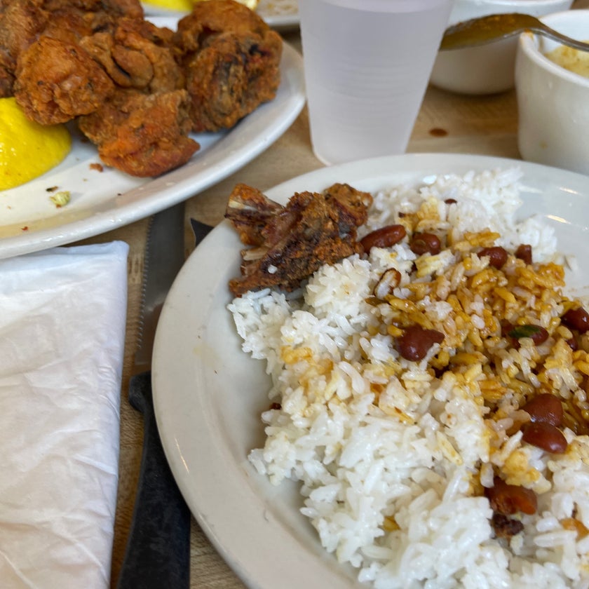 Casa Adela - Latin American Restaurant,Puerto Rican Restaurant - chicken,inexpensive,soup,cheese,salads,lunch,rice,city,dinner,great value,authentic,neighborhood,island,ham,good for a quick meal,pork cracklings,BYOB,black beans,flan,Cuban sandwiches,mofongo,fried plantains,pernil,dill pickles,maduros,Latin American food,bistec encebollado