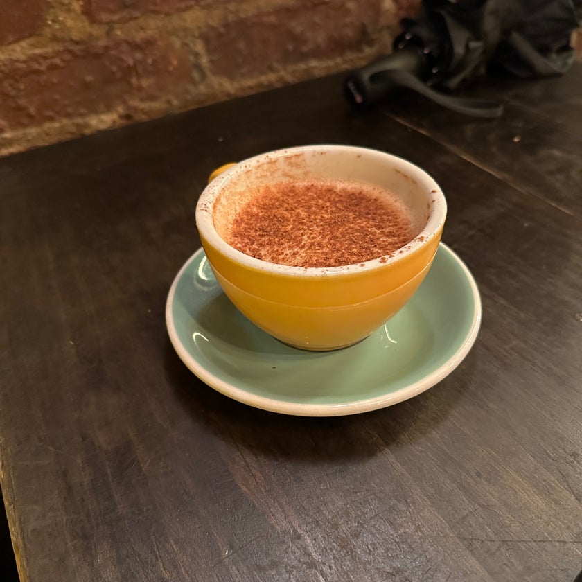 The Uptown Garrison - Dining and Drinking,Cocktail Bar,Coffee Shop - coffee,pizza,brunch food,wifi,pastries,dinner,spacious,brussel sprouts,good for groups,mixed drinks,buttermilk chicken,vodka sauce,Orange Blossom