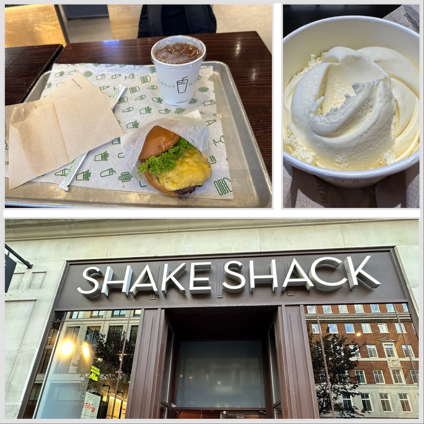Shake Shack - Burger Joint,American Restaurant,Burgers,Hot Dogs,American (New) - burgers,lunch,french fries,crowded,milkshakes,spacious,good for a quick meal,good for groups,good for singles