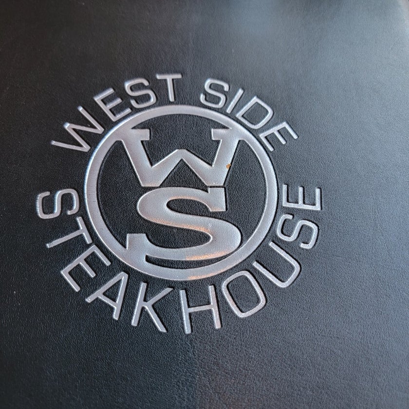 West Side Steakhouse - American Restaurant,Steakhouse - bar,alcohol,good service,healthy food,steak,city,dinner,great value,bacon,tourism,hot dogs,sodas,lunch specials,broccoli,asparagus,chicken breasts,filet mignon,daycares,garlic mashed potatoes,sweet tea vodka