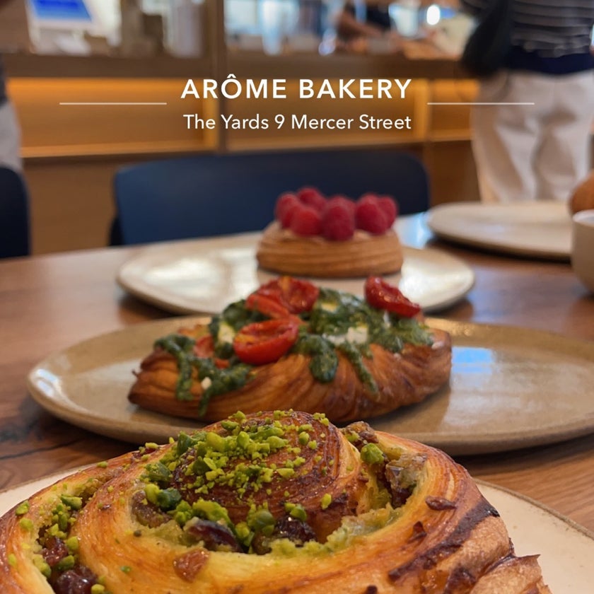 Arôme Bakery - Bakery,Restaurant - coffee,bacon,apples,crispy food,flat whites,miso,almond croissants,butter cake