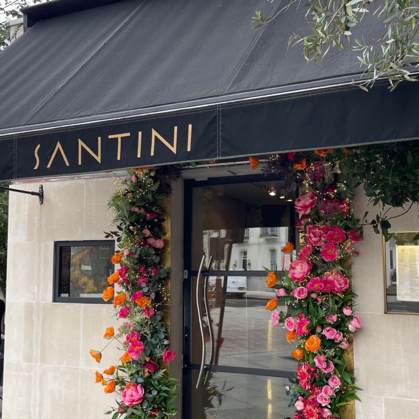 Santini - Italian Restaurant,Italian - bar,Italian food,salads,lunch,healthy food,outdoor seating,liquor,dinner,quiet,takes reservations,mushrooms,good for dates,truffles,risotto,parmigiana,carpaccio,good for business meetings,good for special occasions,lasagne,al fresco,pomodoro,zucchini flowers,sautéed spinach