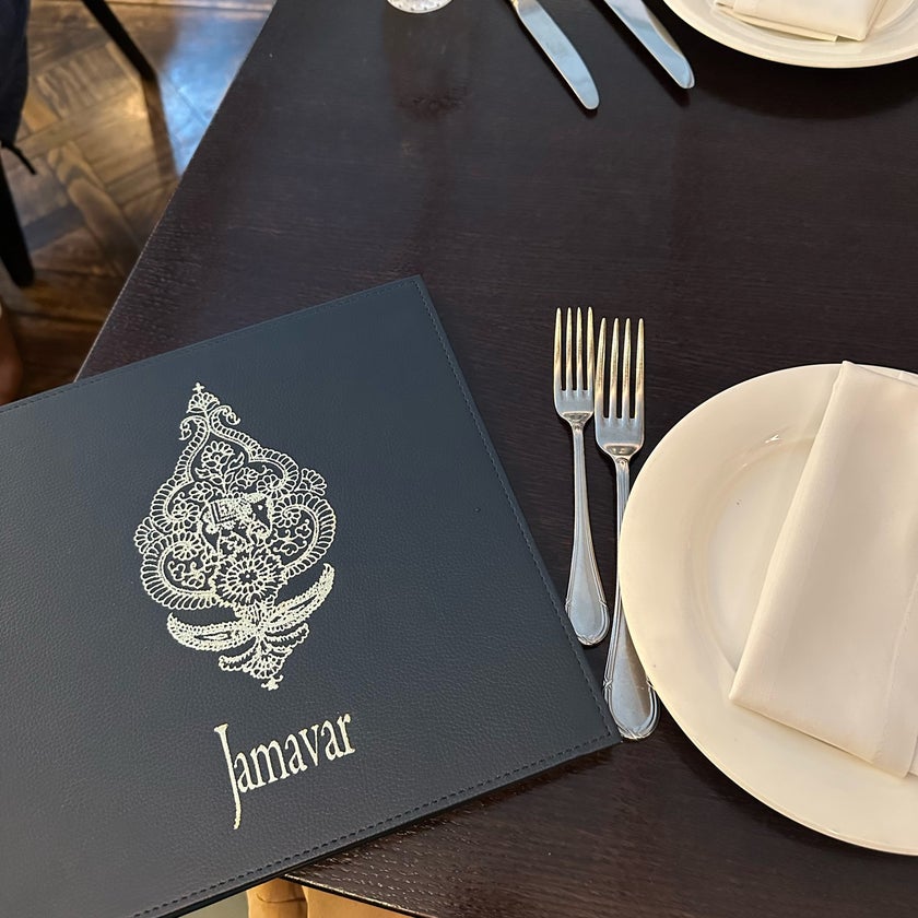 Jamavar - Indian Restaurant - bar,staff,coffee,desserts,beef,town,bread,dinner,potatoes,ribs,Indian food,trendy,muffins,eggplant,off-menu items,biryani,butter chicken,turkey legs,Malai,saag,aloe,bread basket,aloo tikki