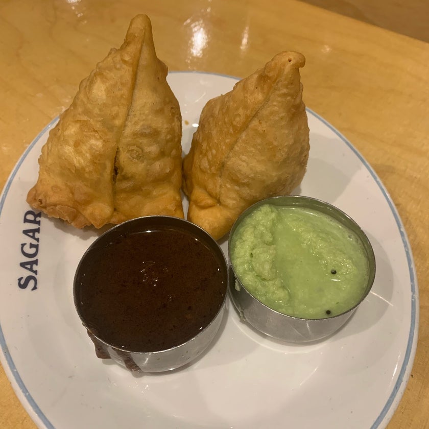 Sagar - Indian Restaurant,Vegan and Vegetarian Restaurant - staff,lunch,vegetarian food,great value,curry,gluten-free food,South Indian,thali,pani puri