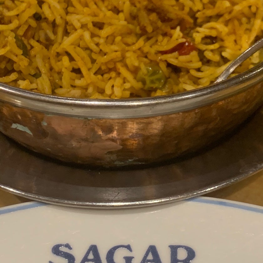 Sagar - Indian Restaurant,Vegan and Vegetarian Restaurant - staff,lunch,vegetarian food,great value,curry,gluten-free food,South Indian,thali,pani puri