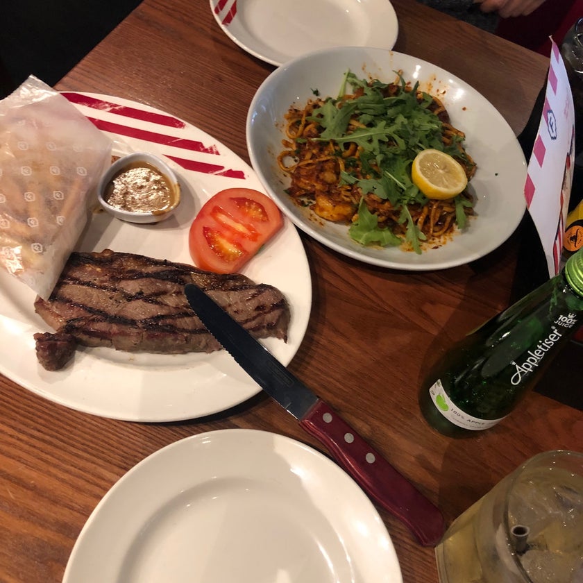 TGI Fridays - Wembley - New American Restaurant - burgers,lunch,clean,dinner,ribs,good for special occasions