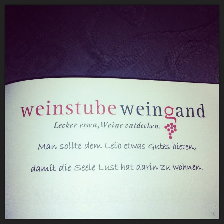 Weinstube Weingand - German Restaurant - 