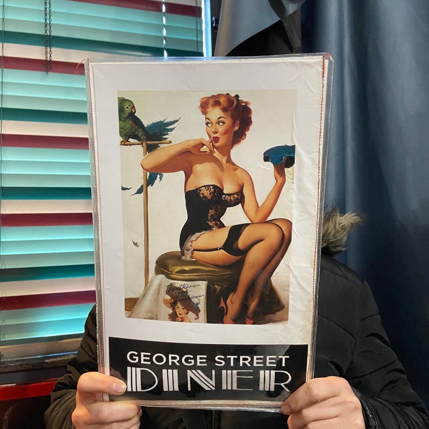 The George Street Diner - Diner,American Restaurant - restaurants,meats,coffee,desserts,friendly staff,breakfast food,sandwiches,salads,well,lunch,brunch food,healthy food,spicy food,eggs,dinner,great value,homemade food,pancakes,lemonade,jams,good for a quick meal,diner food,maple syrup,frittatas,marmalade,mushroom gravy,ultimate