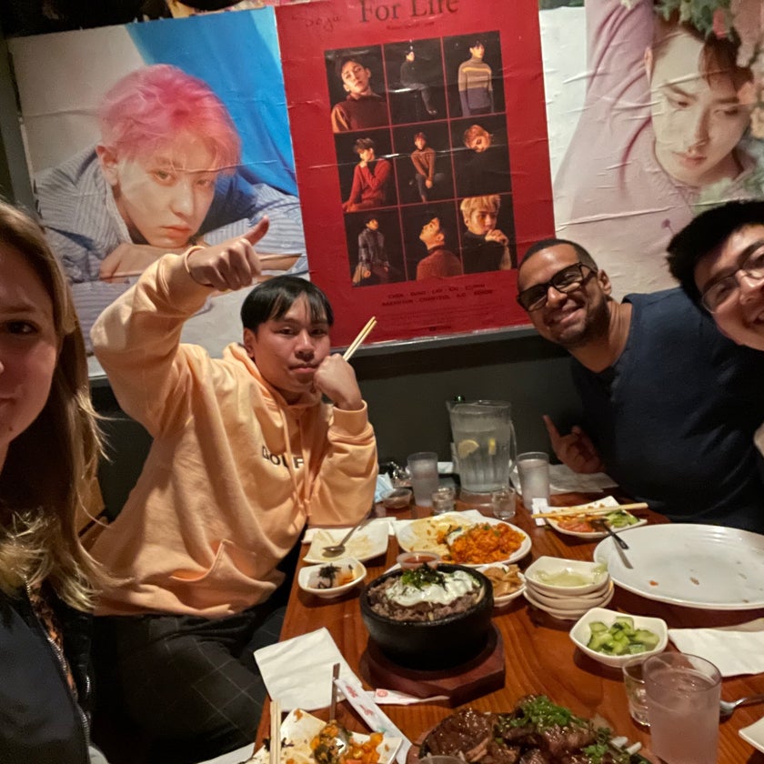 Dan Sung Sa - Korean Restaurant - well,rice,spicy food,dinner,chicken wings,great value,happy hour,pancakes,takeout,Korean food,good for dates,yogurt,palaces,tongue,good for groups,soju,kalbi,drink deals,corn cheese,seoul