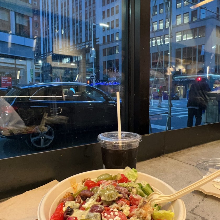 Cava - Mediterranean Restaurant - restaurants,chicken,friendly staff,lunch,good for working,spicy food,lines,dinner,dresses,apricots,crazy feta,grain bowl