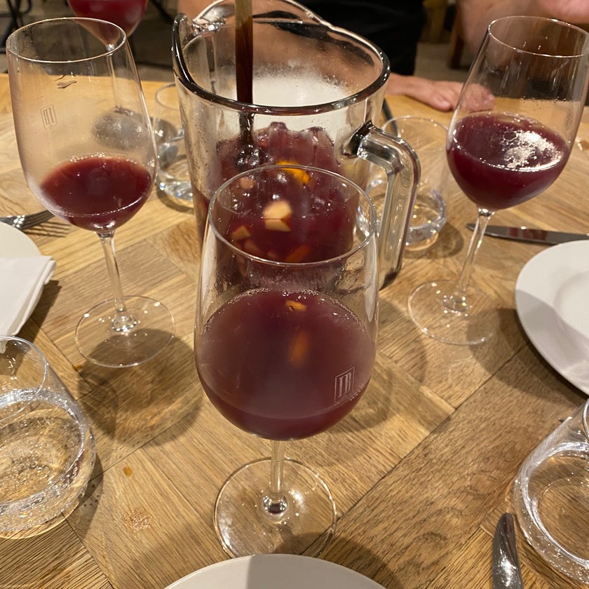Iberica Marylebone - Tapas Restaurant - restaurants,bar,desserts,lunch,healthy food,town,rice,dinner,crowded,peppers,toast,trendy,good for dates,ham,sangria,asparagus,truffle oil,good for groups,good for special occasions,squid ink,black rice