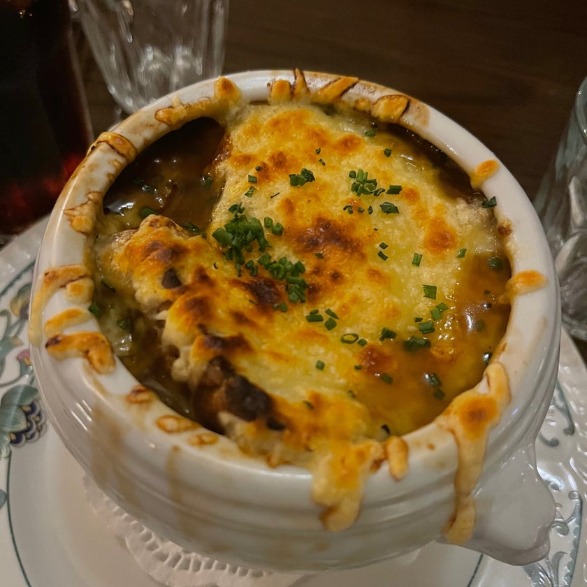 Chez Antoinette Victoria - French Restaurant,French - staff,coffee,breakfast food,lunch,brunch food,pastries,diner food,French bistros,du jour,salade lyonnaise and plat du,wonderful atmosphere