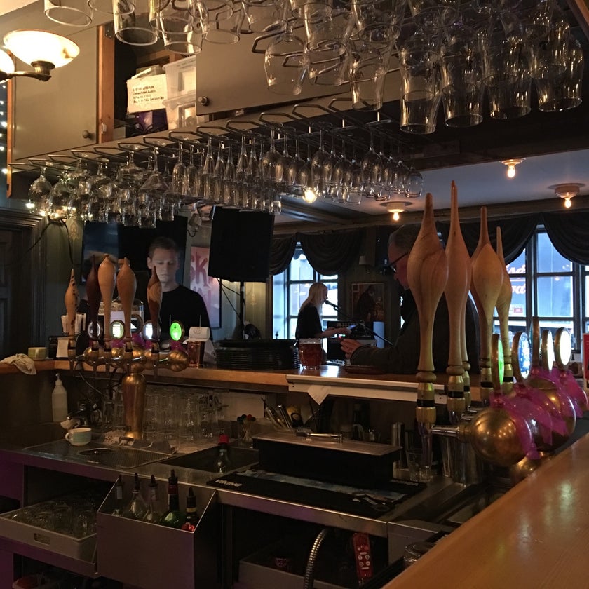 Íslenski barinn - Scandinavian Restaurant - restaurants,music,lunch,dinner,performances,tunes,crowded,musicians,happy hour,trendy,good for dates,hot dogs,Christmas,lagers,good for singles,puffins,traditional icelandic food