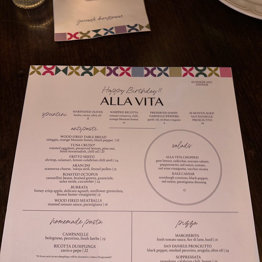 Alla Vita - Italian Restaurant - 