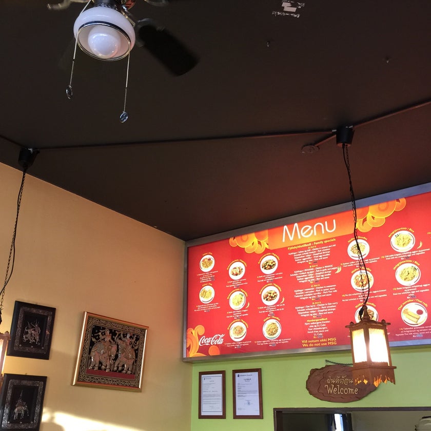 Thai Grill - Asian Restaurant - chicken,spicy food,green curry,coriander