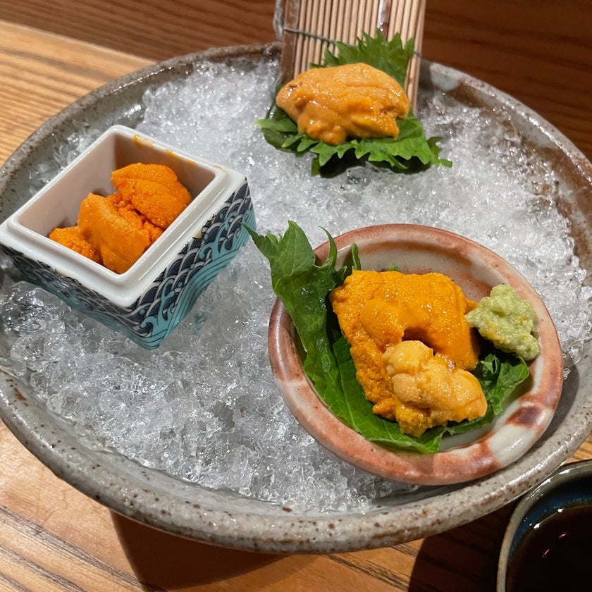 Sushi Azabu - Sushi Restaurant - bar,desserts,healthy food,sushi,city,dinner,quiet,great value,homemade food,takes reservations,chefs,yams,good for dates,lunch specials,mountains,wagyu beef,good for special occasions,omakase,soy sauce,quail,seaweed salad,quail eggs,subterranean ambiance