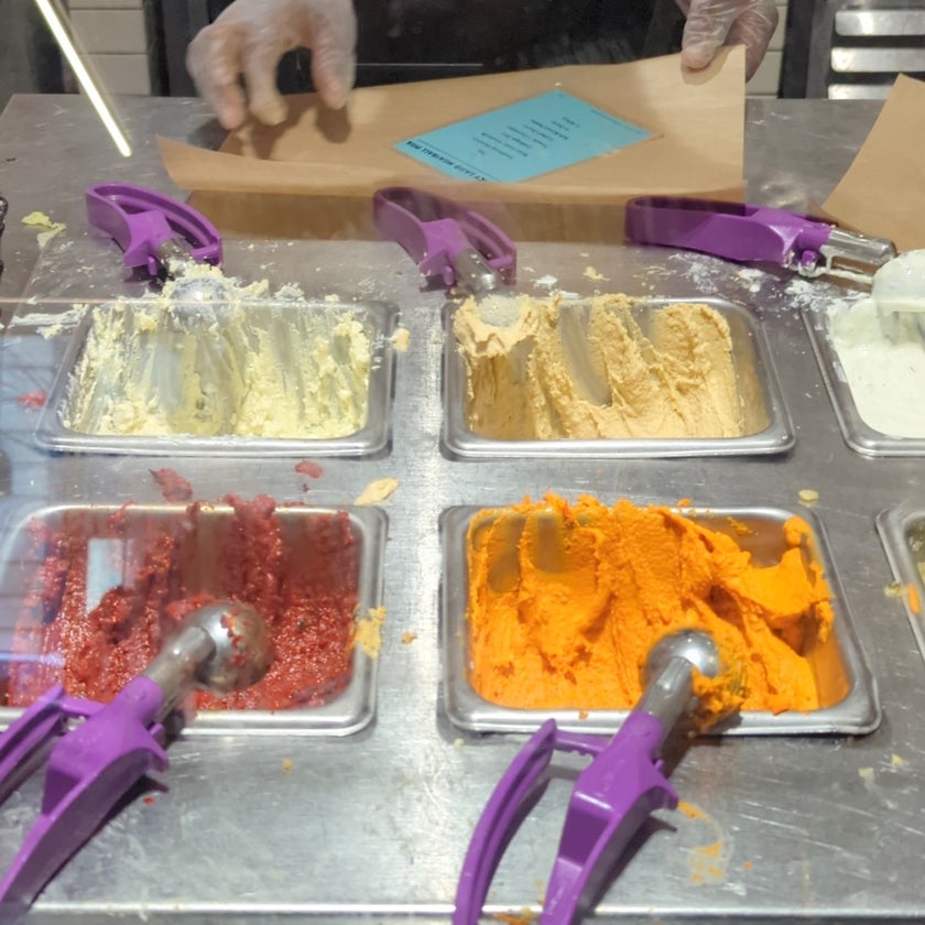 Cava - Mediterranean Restaurant - restaurants,chicken,friendly staff,lunch,good for working,spicy food,lines,dinner,dresses,apricots,crazy feta,grain bowl