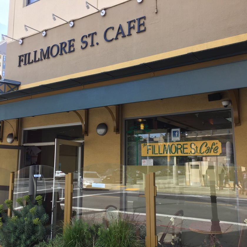 Fillmore Street Cafe - Café,Coffee Shop,Sandwich Spot - breakfast food,sandwiches,brunch food,eggs,casual,live music,mochas,whole wheat,chicken caesar salad,BLTs,filmo