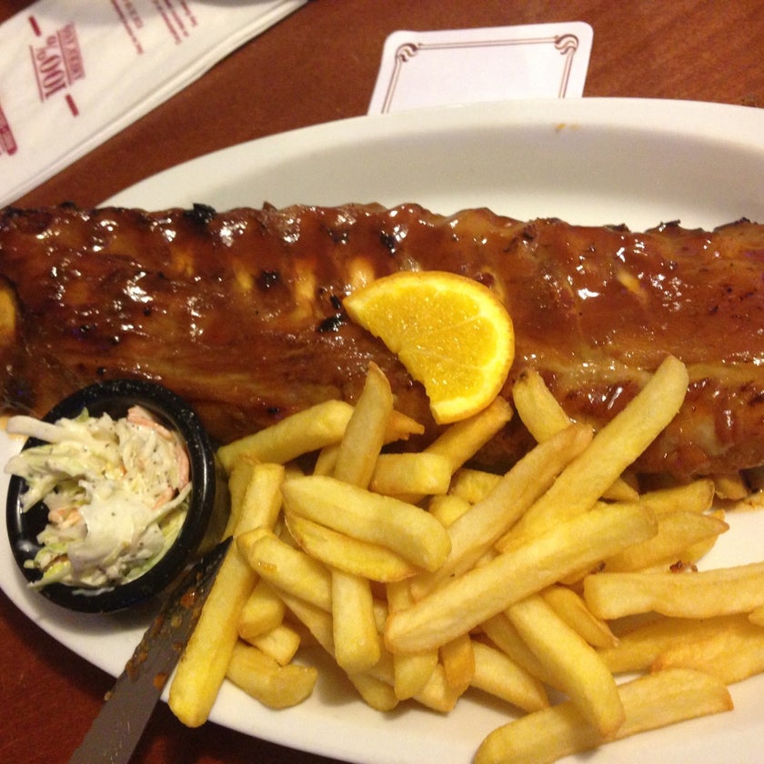 Tony Roma's las Arenas - American Restaurant - good service,burgers,dinner,ribs,nachos,chocolate store,family-friendly,onion rings