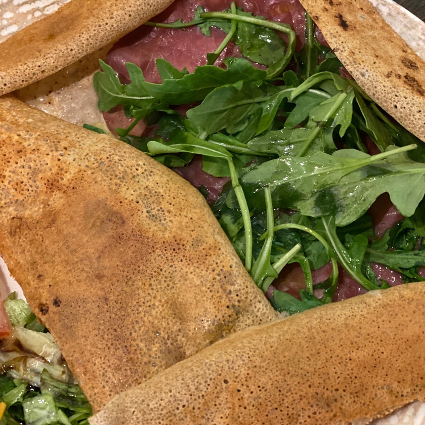 Creperie Lemoni - French Restaurant,Creperies - good service,desserts,great value,crêpes,trendy,good for dates,lively,halloumi cheese,galettes