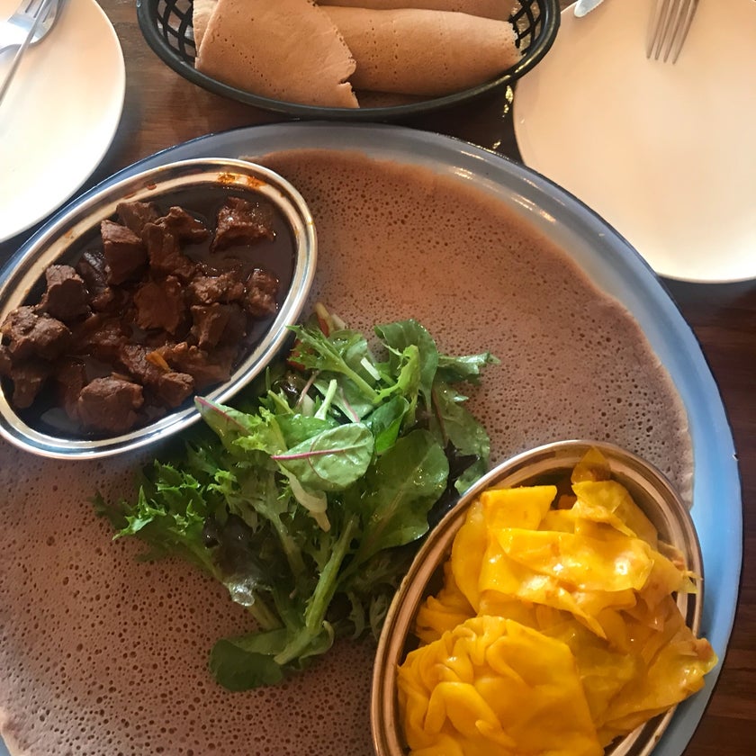 Little Africa - Ethiopian Restaurant - friendly staff,vegetarian food,great value,ethiopian beer,nice ambience