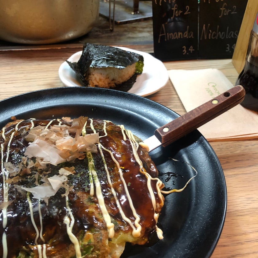 Okan South Bank - Japanese Restaurant - staff,friendly staff,Okonomiyaki