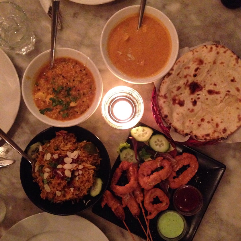 Surya - Indian Restaurant - bar,coffee,desserts,chicken,music,well,healthy food,crowded,great value,curry,potatoes,Indian food,snacks,trendy,good for dates,spinach,mint,lunch menu,street food,paneer,cheese bread,good for special occasions,chaat,pakoras,dish of the day