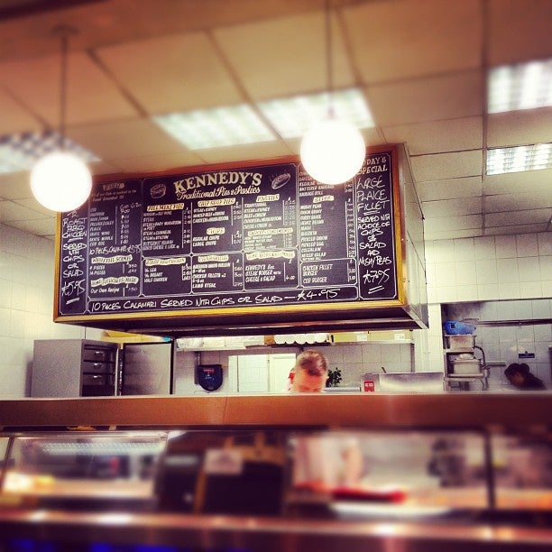 Kennedy's - Fish and Chips Shop,Fast Food Restaurant - chicken,fish,sausage,big portions