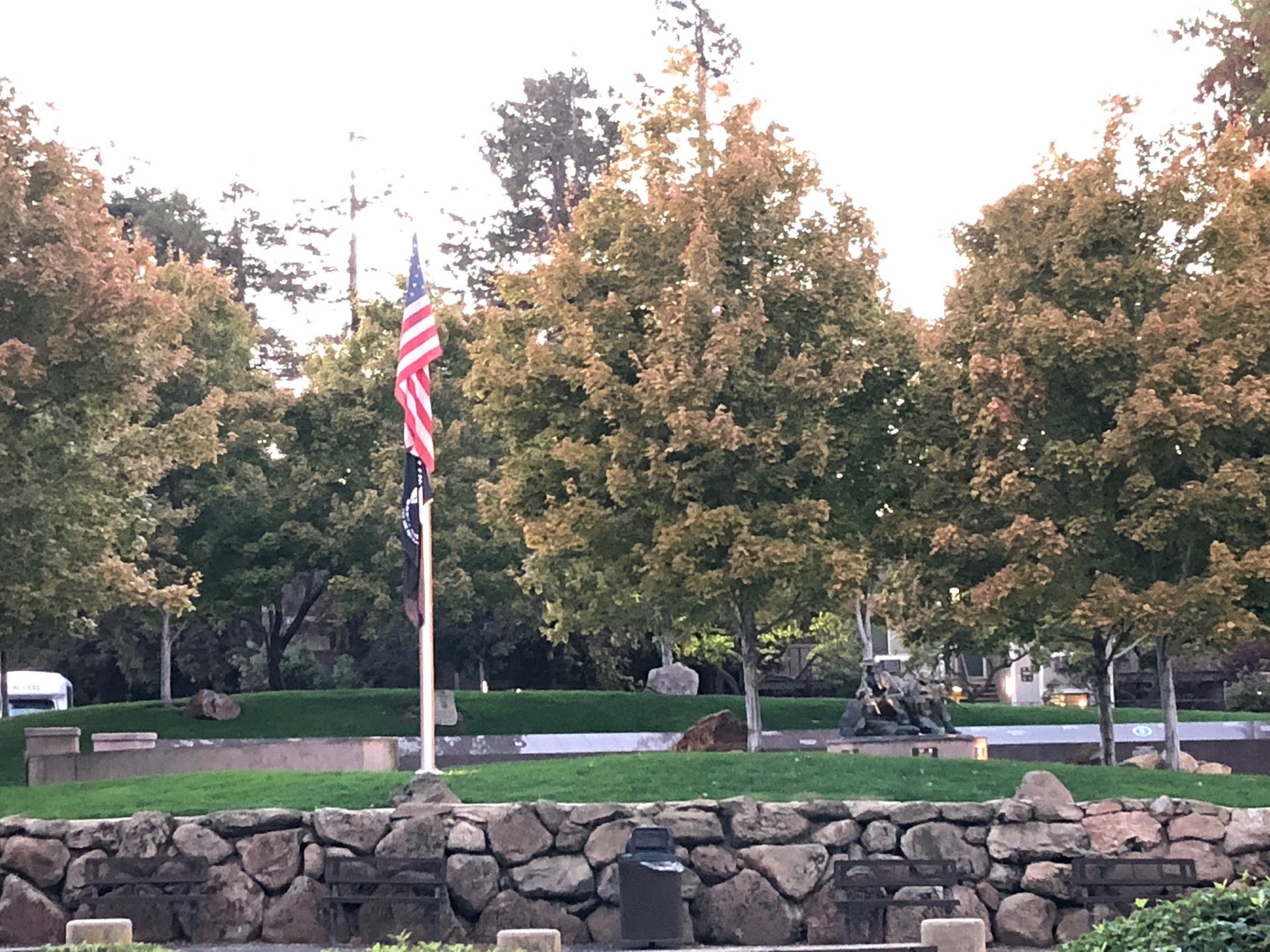 Cupertino Veterans Memorial Logo