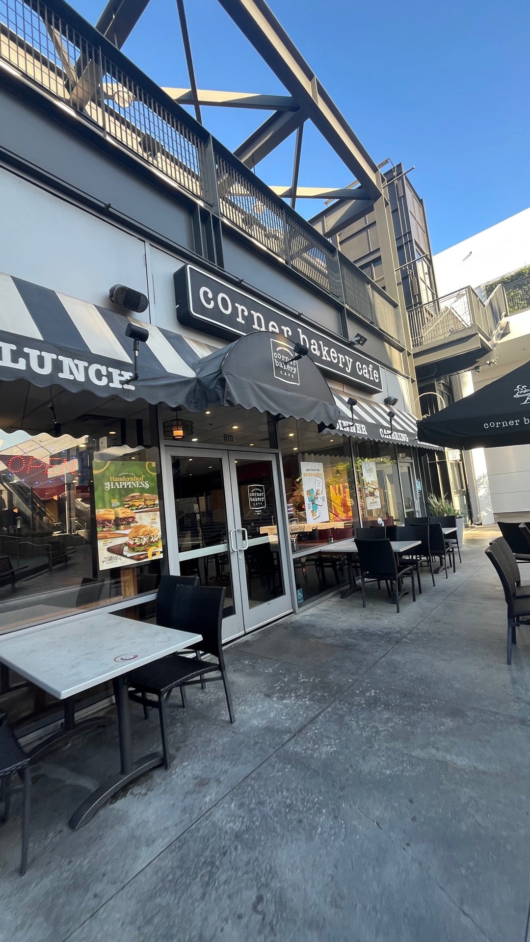 Corner Bakery, a bakery in West Hollywood