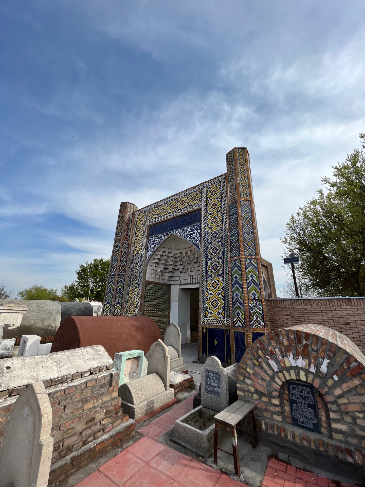 Modari Khan Mausoleum in Kokand, Uzbekistan