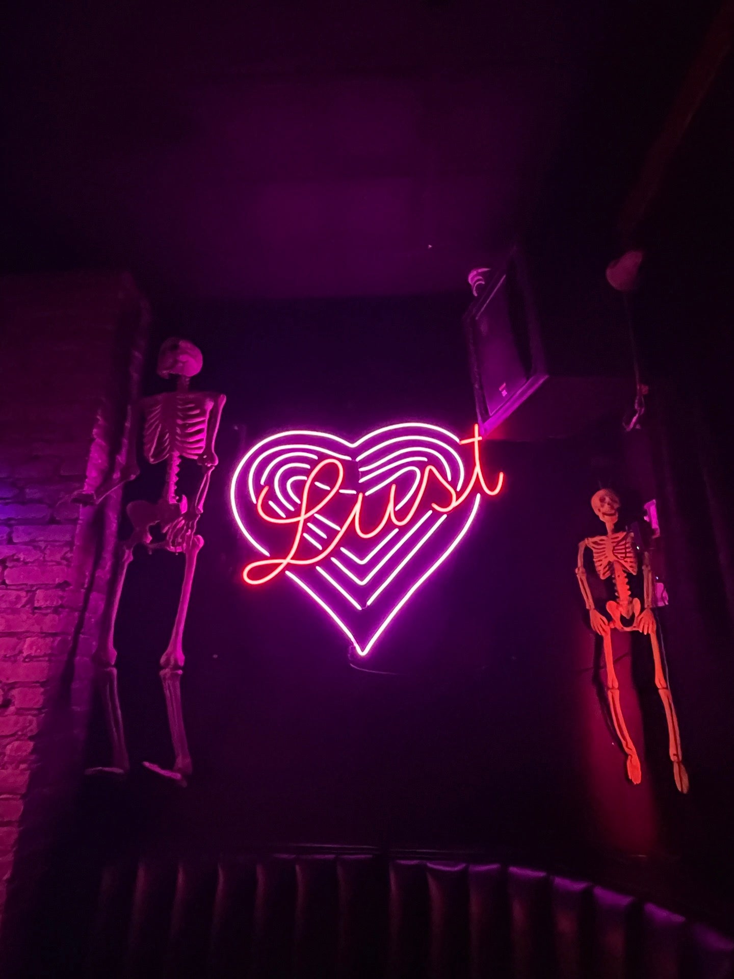 Pink Metal bar in Brooklyn