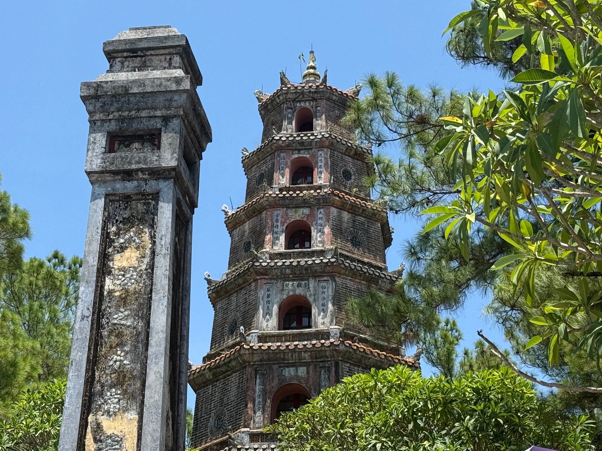 Thien Mu Pagoda in Hue, Vietnam