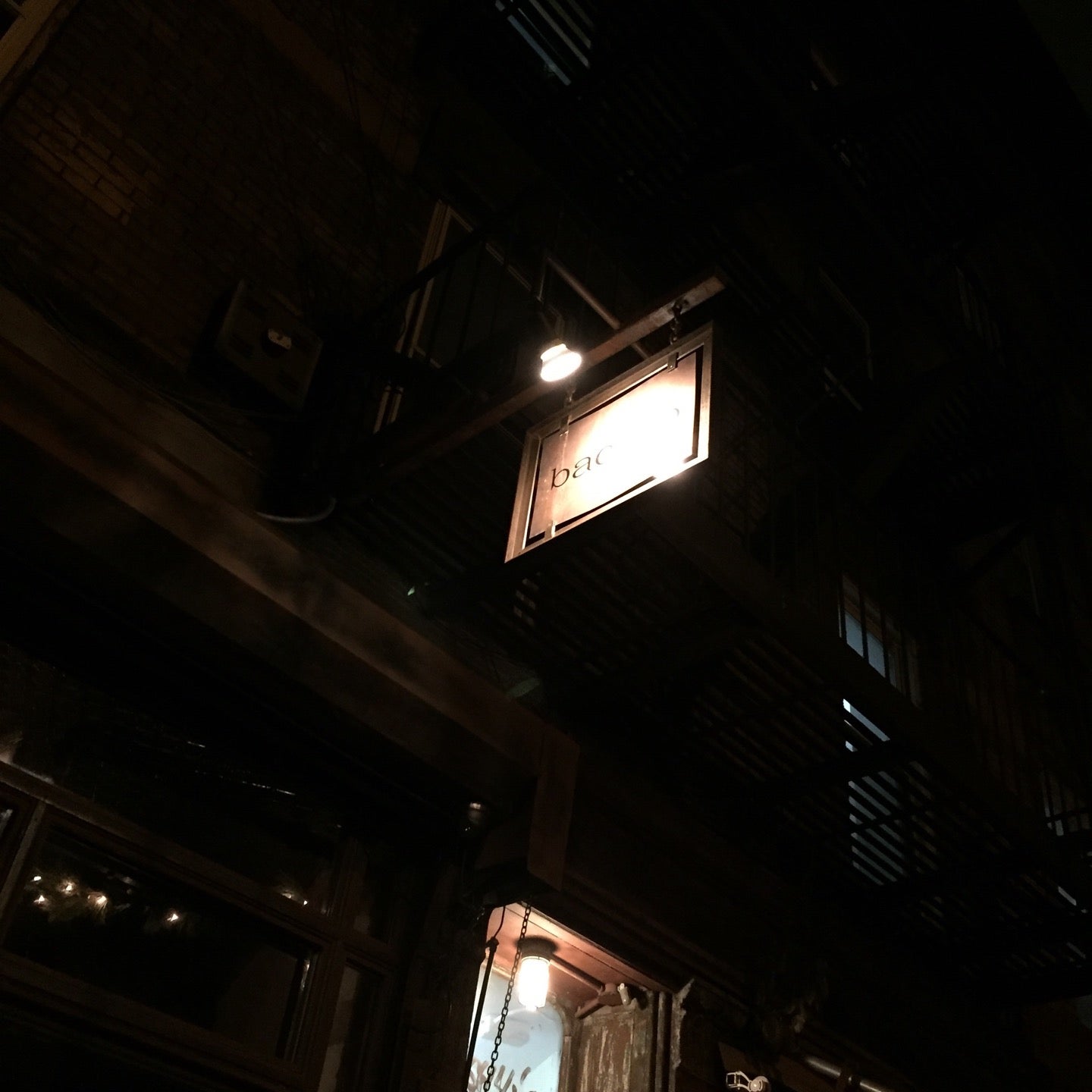 Bacaro, a bar in New York