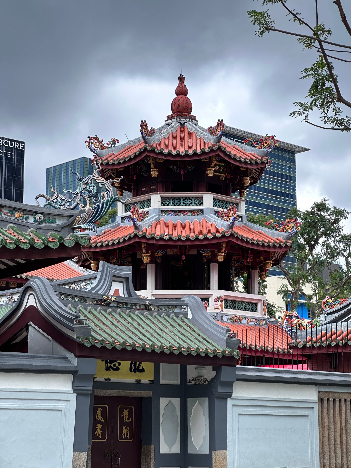Thian Hock Keng Temple in Tiong Bahru, Singapore